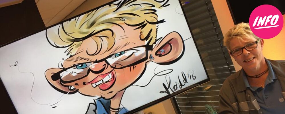 Make your event more fun with caricaturist Harold, Sandor or one of the other cartoonists!