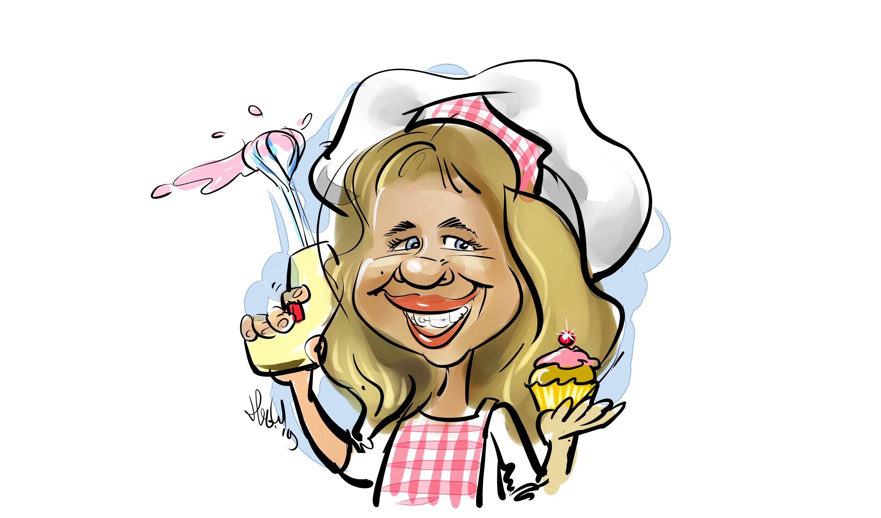 Caricatures Birthday Jochem 35 years
