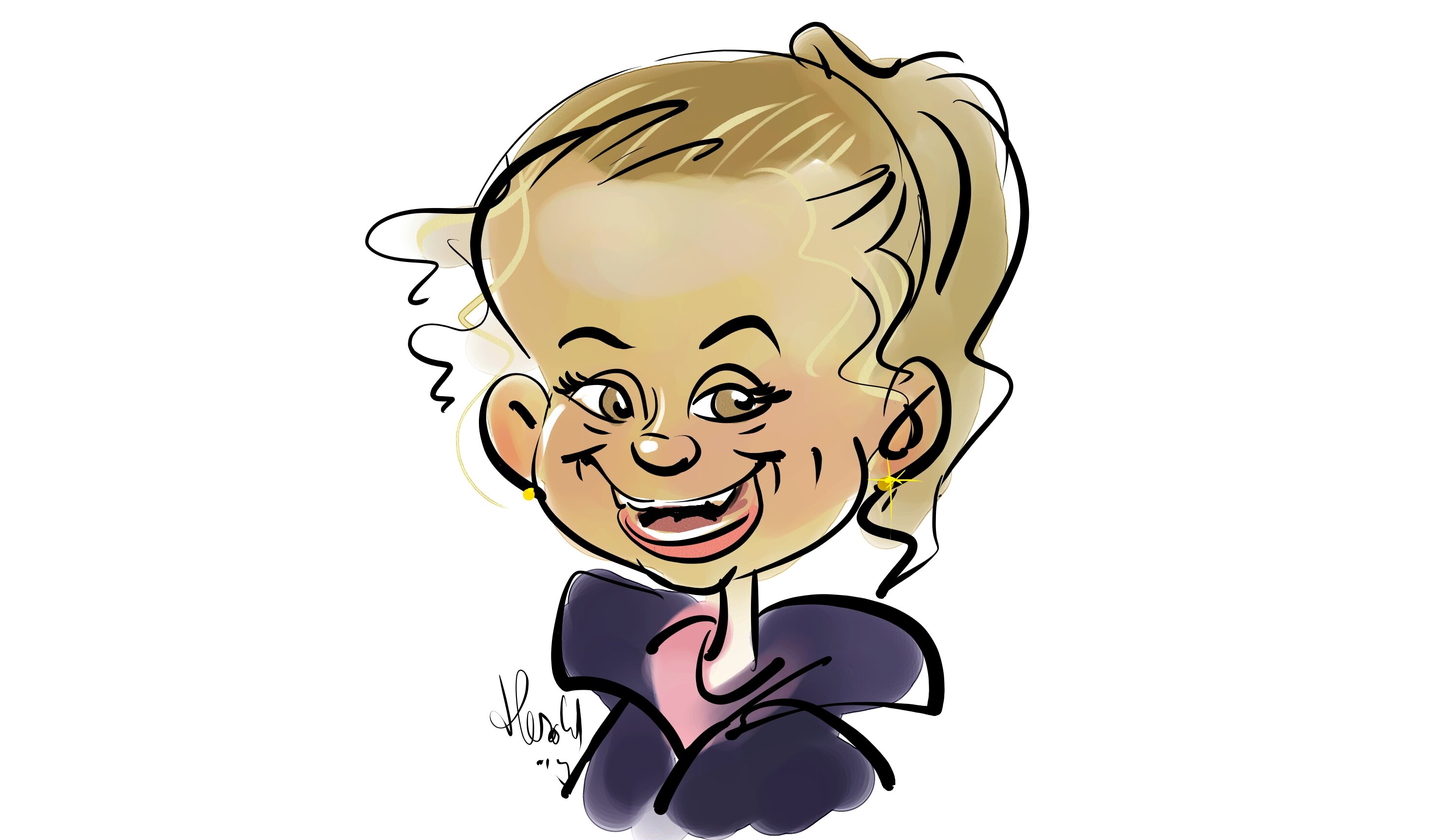 Caricatures Birthday Jochem 35 years