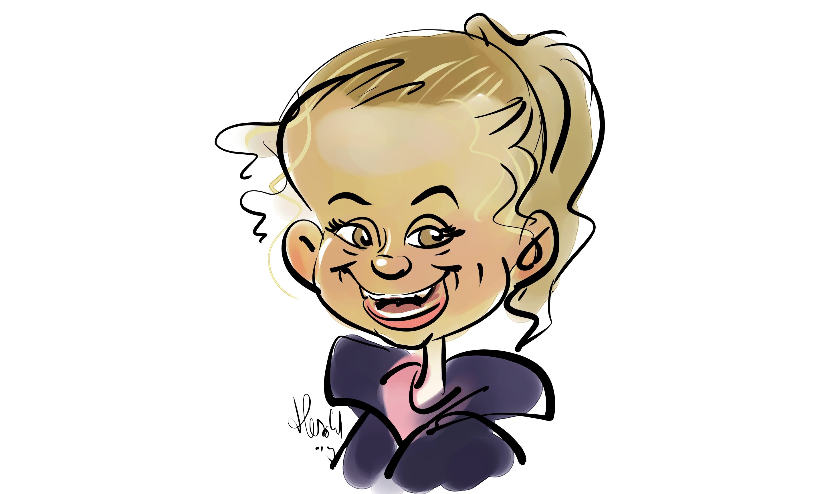 Caricatures Birthday Jochem 35 years