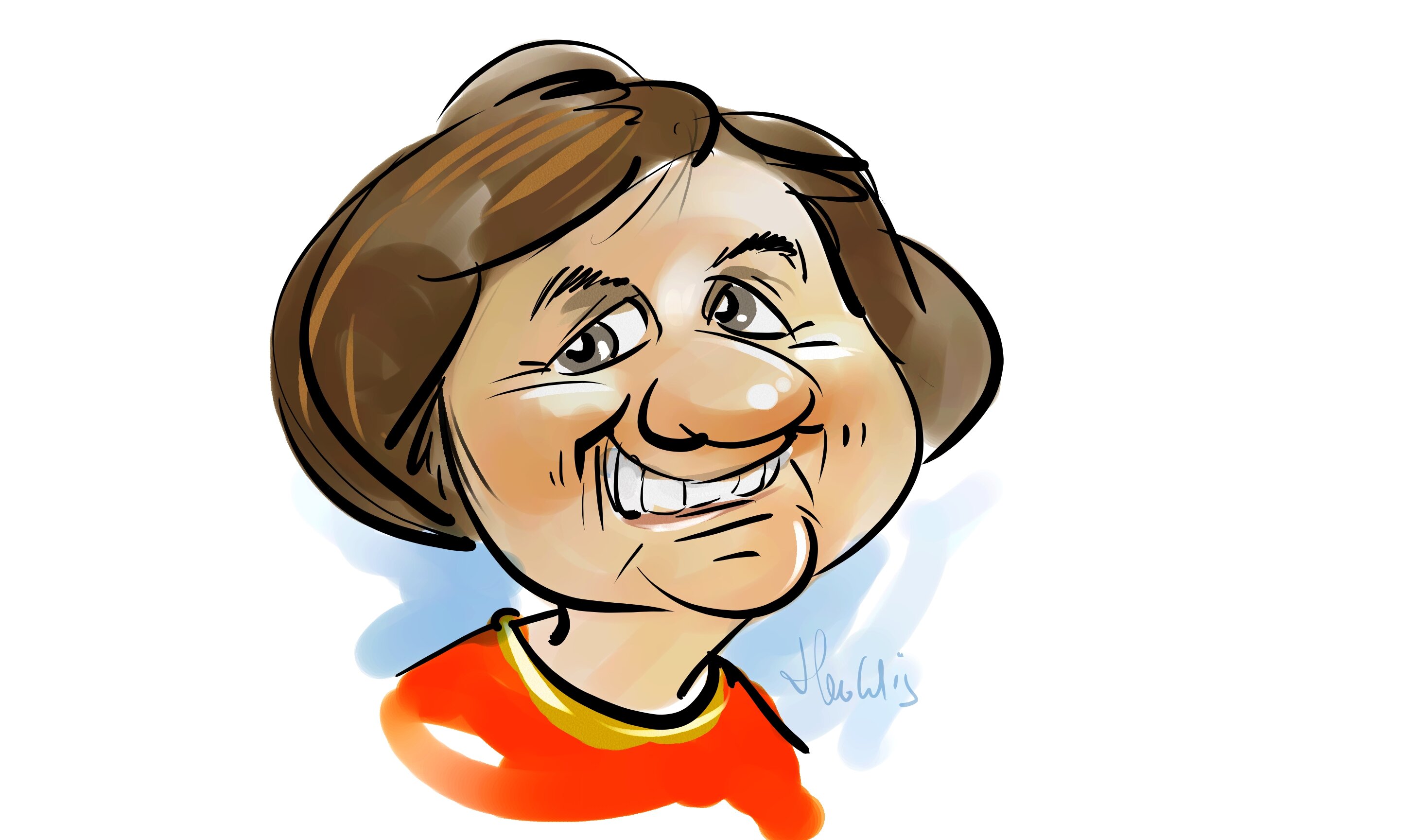 Caricatures Birthday Jochem 35 years
