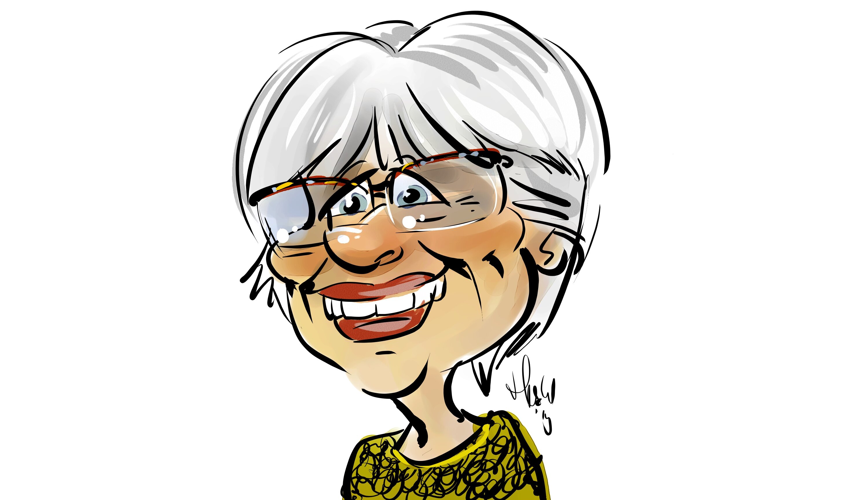 Caricatures Birthday Jochem 35 years